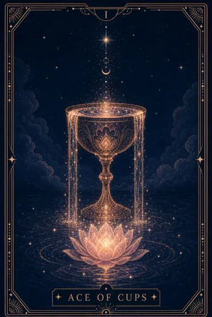 ไพ่เอซแห่งถ้วย (Ace of Cups)