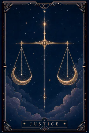 ไพ่ความยุติธรรม (Justice)