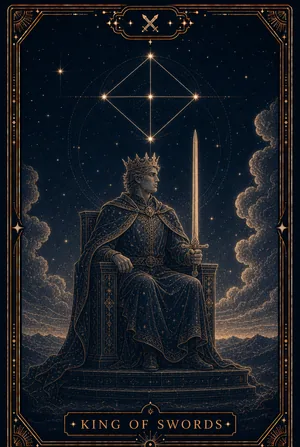 ไพ่ราชาแห่งดาบ (King of Swords)