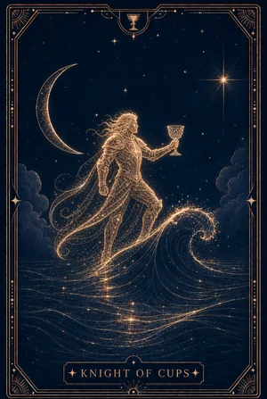 ไพ่อัศวินแห่งถ้วย (Knight of Cups)