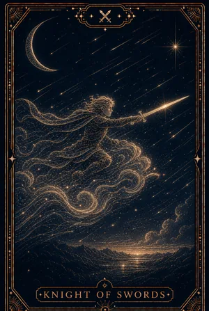 ไพ่อัศวินแห่งดาบ (Knight of Swords)