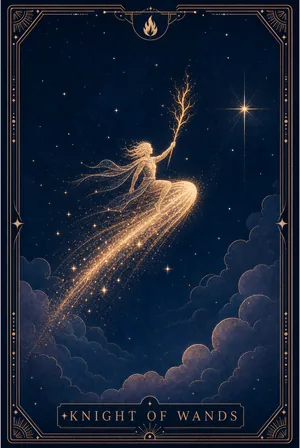 ไพ่อัศวินแห่งไม้เท้า (Knight of Wands)