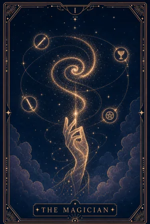 ไพ่นักมายากล (The Magician)