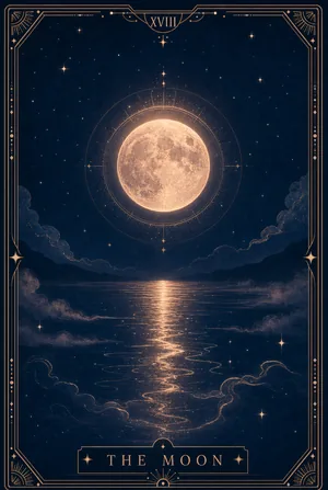 ไพ่ดวงจันทร์ (The Moon)